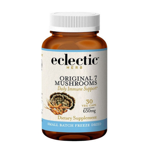 Eclectic Herb, Original 7 Mushrooms, 30 Caps