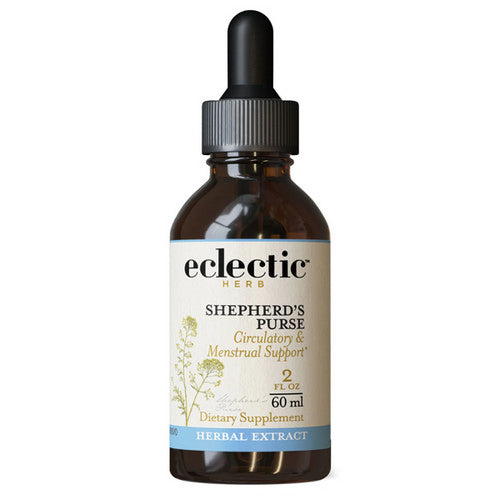 Eclectic Herb, Shepherd's Purse, 2 Oz with Alcohol