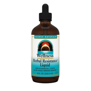 Source Naturals, Wellness Herbal Resistance Liquid Standard Formula, 8 Fl Oz
