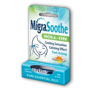 Nature's Life, Soothing Roll-On Peppermint Lavender, 0.1 Oz