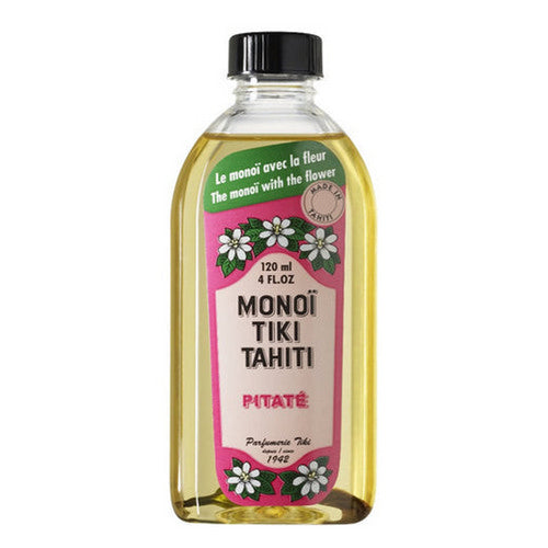 Monoi Tiare, Cosmetics Coconut Oil Jasmine Pitate, 4 Oz