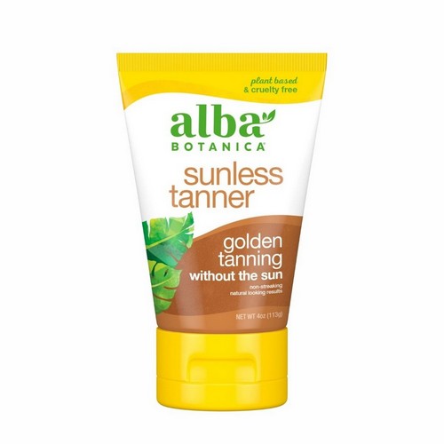 Alba Botanica, Sunless Tanner Golden Tanning Lotion, 4 Oz