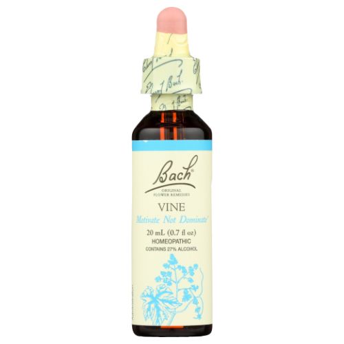 Bach, Original Flower Remedy Dropper Vine Flower Essence, 0.7 Oz