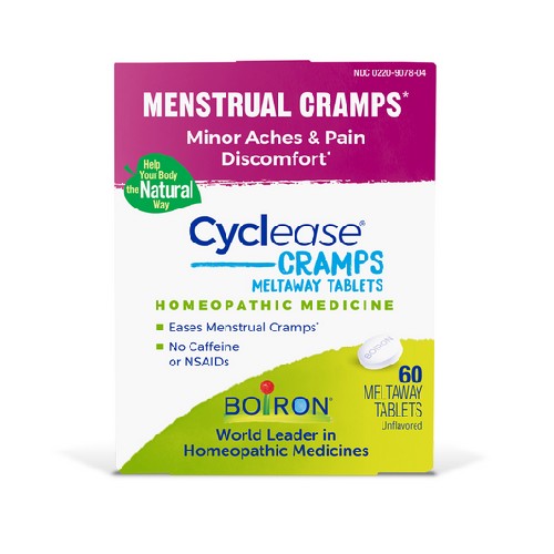 Boiron, Cyclease Cramp Tablets Menstrual Cramps Discomfort-Aches-Cramps, 60 Tabs
