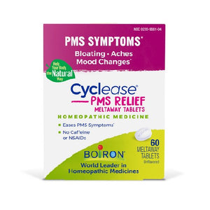 Boiron, Cyclease PMS Tablets PMS Relief Discomfort-Aches Bloating Irritability, 60 Tabs