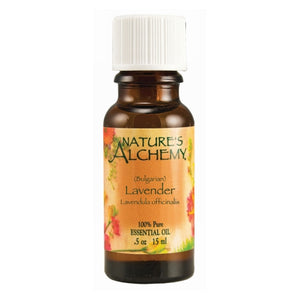 Natures Alchemy, Essential Oil, Lavender Bulgarian 0.5 Oz