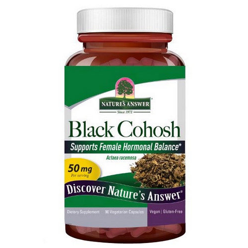 Nature's Answer, Black Cohosh Full Spectrum Herb, 50 Mg, 90 Veg Caps