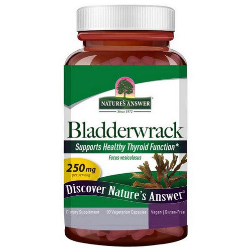 Nature's Answer, Bladderwrack, 250 Mg, 90 Veg Caps