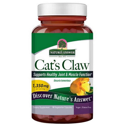 Nature's Answer, Cats Claw, 1350 Mg, 90 Veg Caps
