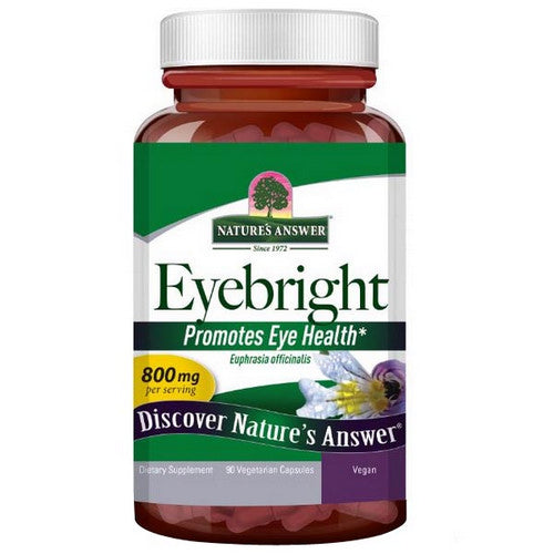 Nature's Answer, Eyebright Herb, 800 Mg, 90 Veg Caps
