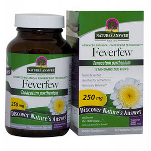 Nature's Answer, Feverfew, 250 Mg, 90 Veg Caps