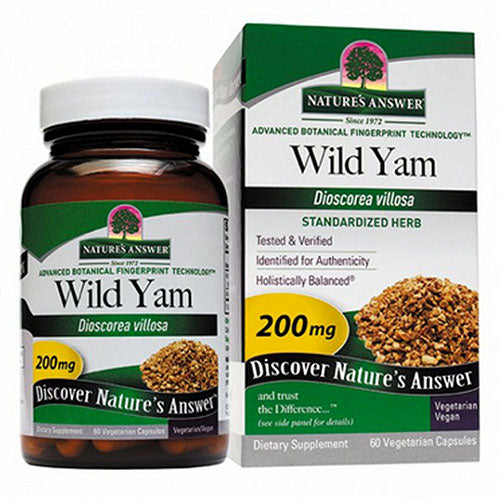 Nature's Answer, Wild Yam Standardized, 220 Mg, 60 VegCaps