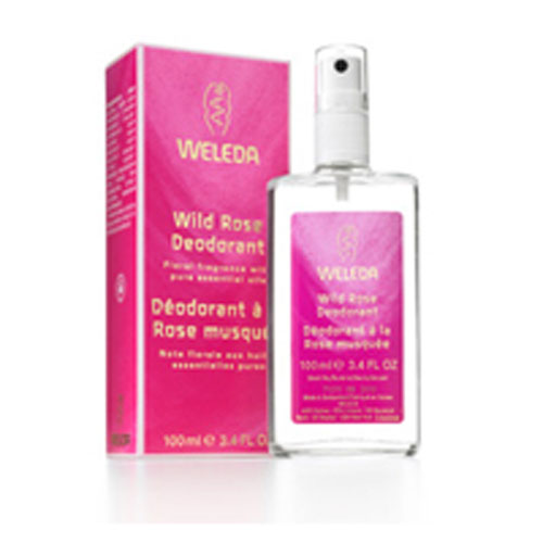 Weleda, Deodorant 24 Hour Spray Wild Rose, 3.4 Oz