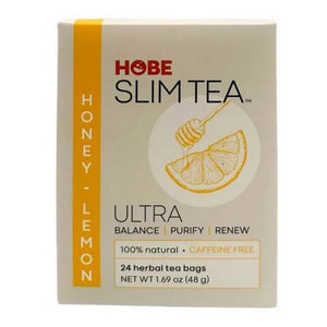 Hobe Labs, Ultra Slim Tea Honey Lemon, 24 Bags
