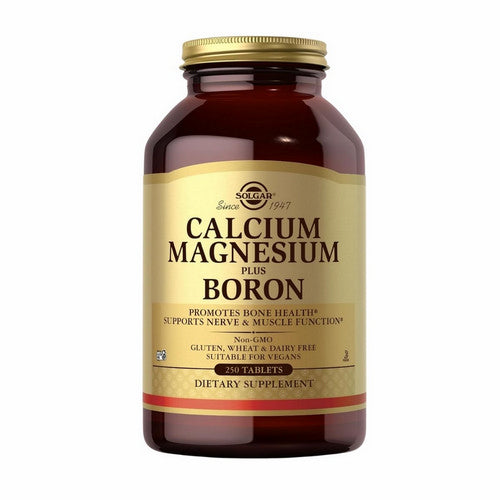 Solgar, Calcium Magnesium Plus Boron, 250 Tabs