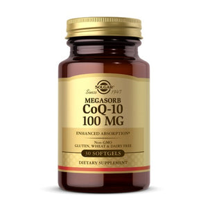 Solgar, Megasorb CoQ-10, 100 Mg, 30 Softgels