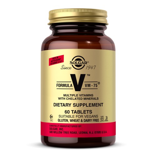 Solgar, Formula VM-75, 60 Tabs
