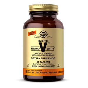 Solgar, Iron-Free Formula VM-75 Tablets, 90 Tabs