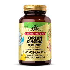 Solgar, SFP Korean Ginseng Root Extract Vegetable Capsules, 60 Veg Caps