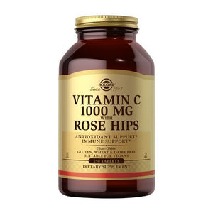 Solgar, Vitamin C with Rose Hips, 1000 mg, 250 Tabs