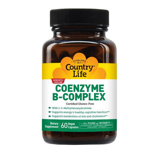 Country Life, Coenzyme B-Complex, 60 Veg Caps