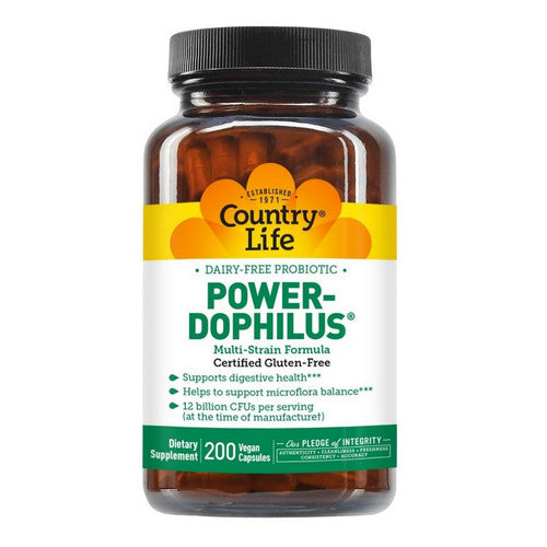 Country Life, Power-Dophilus, 200 Veg Caps