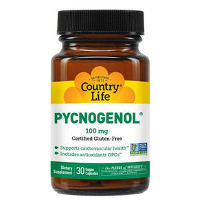Country Life, Pycnogenol, 100 MG, 30 Caps