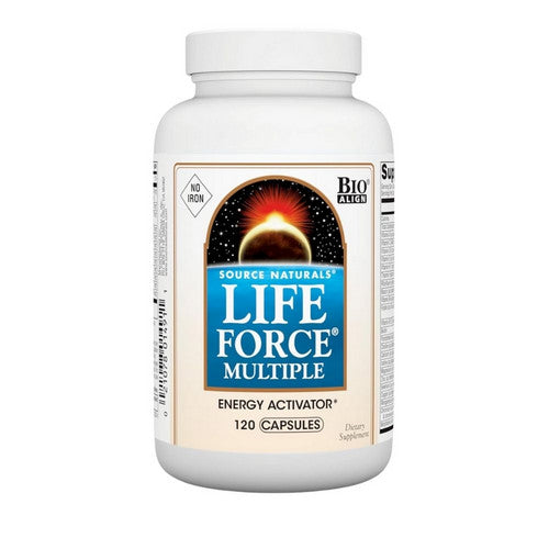 Source Naturals, Life Force Multiple No Iron, 120 Tabs (No Iron)