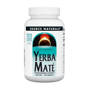 Source Naturals, Yerba Mate, 600 mg, 90 Tabs