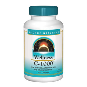 Source Naturals, Wellness C-1000, 100 Tabs