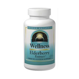 Source Naturals, Wellness Elderberry Extract, 500 mg, 60 Tabs