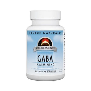 Source Naturals, Serene Science Gaba, 750 Mg, 45 Caps