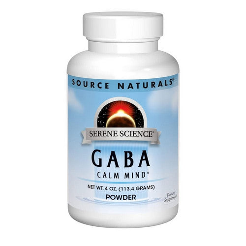 Source Naturals, Gaba, Powder 4 oz