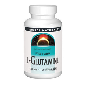Source Naturals, L-Glutamine, 500 mg, 100 Caps