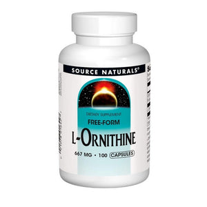 Source Naturals, L-Ornithine, 667 mg, 100 Caps