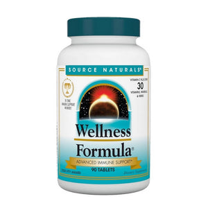 Source Naturals, Wellness Formula Tablets, 90 Tabs