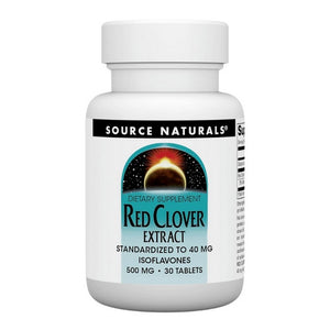 Source Naturals, Red Clover Extract, 30 Tabs