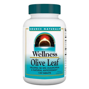 Source Naturals, Wellness Olive Leaf, 120 Tabs