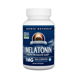 Source Naturals, Melatonin Peppermint, 5 Mg, 300 Lozenges
