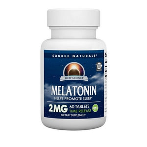 Source Naturals, Sleep Science Melatonin Timed Release, 2 Mg, 60 Tabs