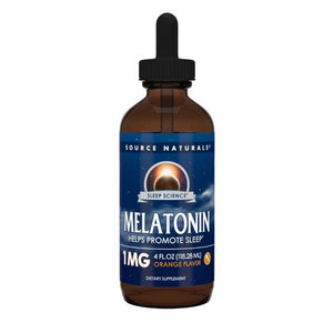 Source Naturals, Melatonin Orange, 1 Mg, 4 fl oz