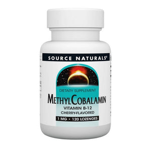 Source Naturals, MethylCobalamin, 1 mg, 120 Tabs