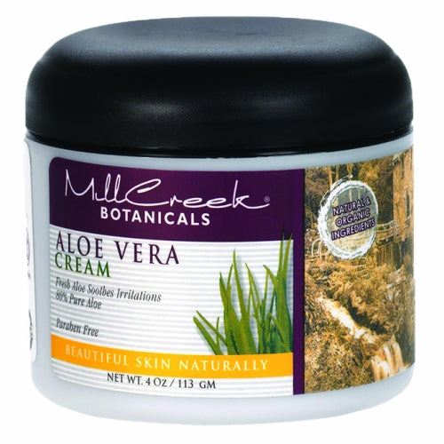 Mill Creek Botanicals, Botanicals Aloe Vera Cream, 4 Oz