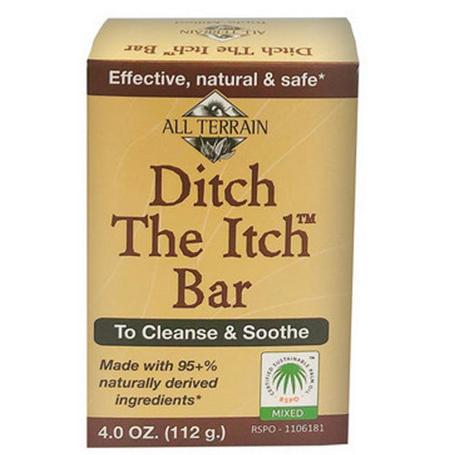All Terrain, Ditch The Itch Bar Soap, 4 Oz