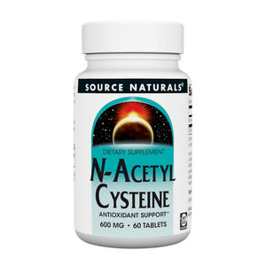 Source Naturals, N-Acetyl Cysteine, 600 MG, 60 Tabs