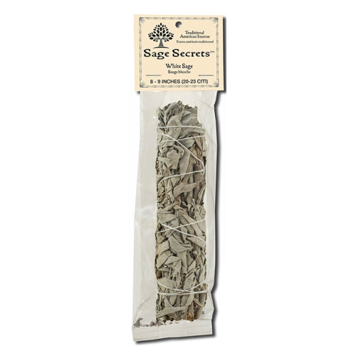 Sage Spirit, Smudge Wand, White Sage 8.5
