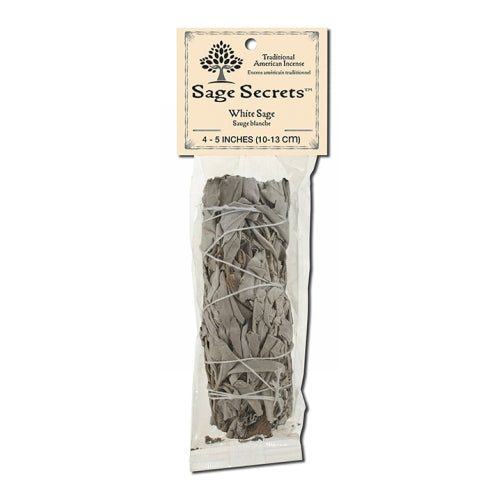 Sage Spirit, Smudge Wand, White Sage 5"