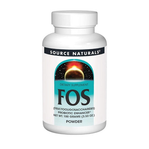 Source Naturals, Nutraflora Fos Probiotic Enhancer, 1000 gm, 3.53 Oz, Powder
