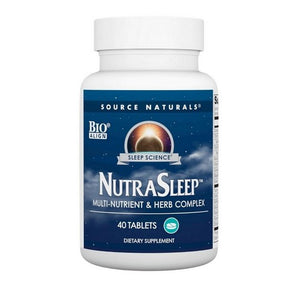 Source Naturals, Sleep Science Nutrasleep, 40 Tabs