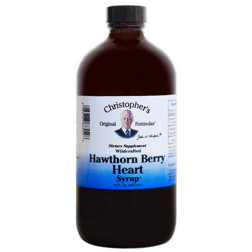 Dr. Christophers Formulas, Original Formulas Hawthorn Berry Heart Syrup, 16 Oz